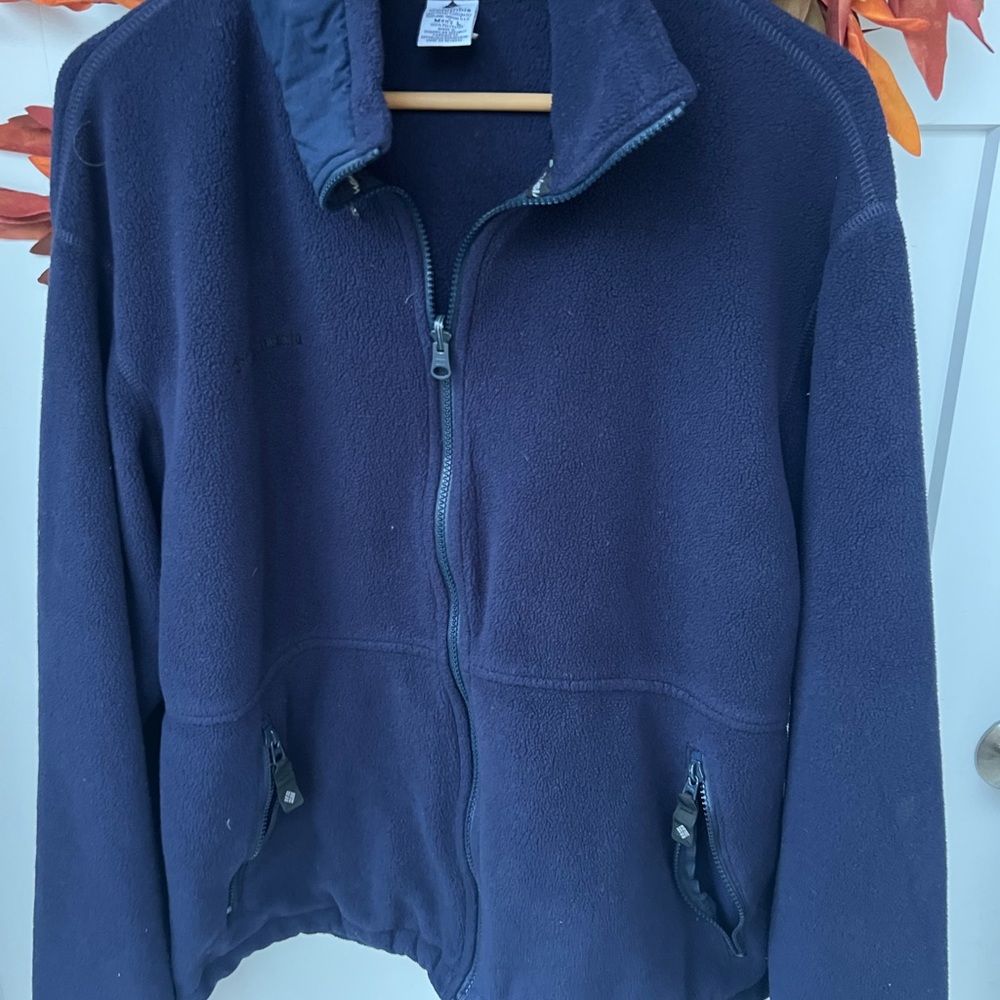 Columbia Dark Blue Fleece Jacket